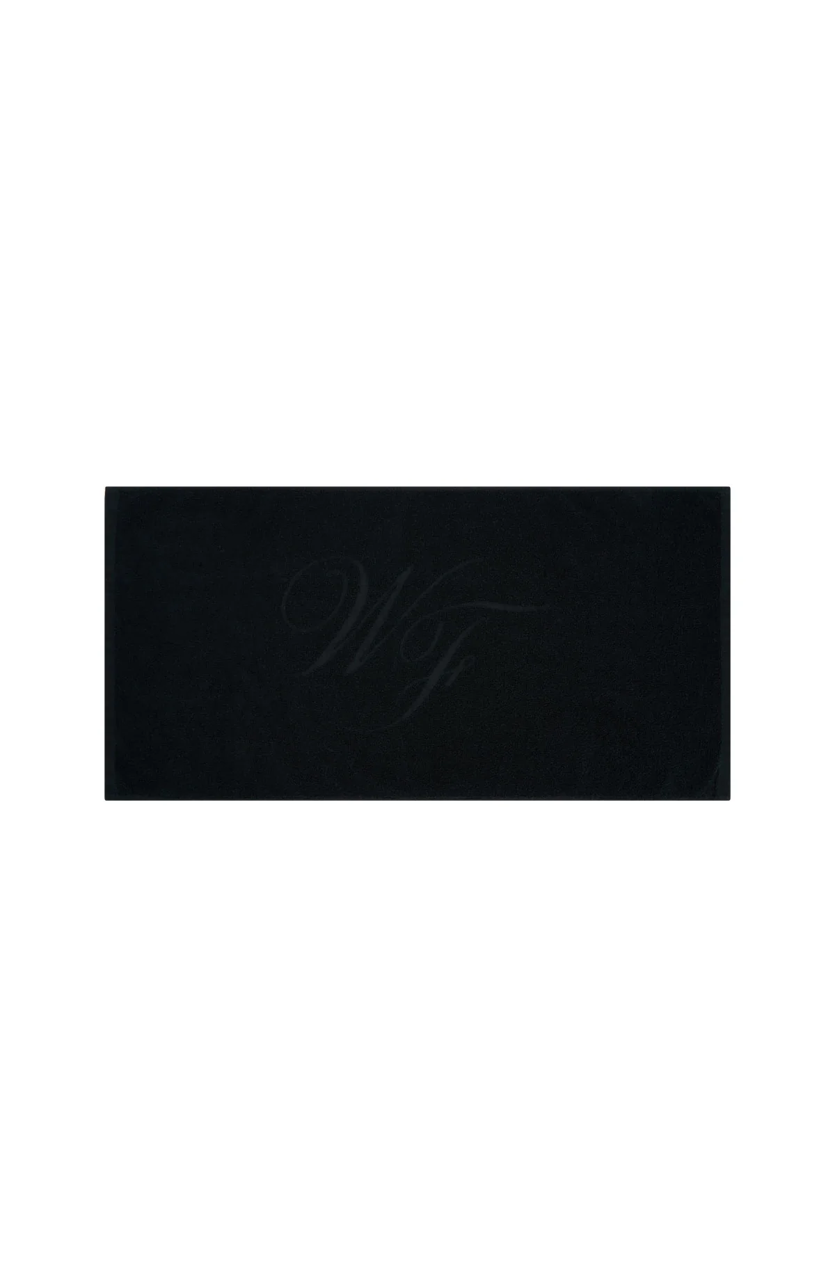 Feeling Fresh Gym Towel Black