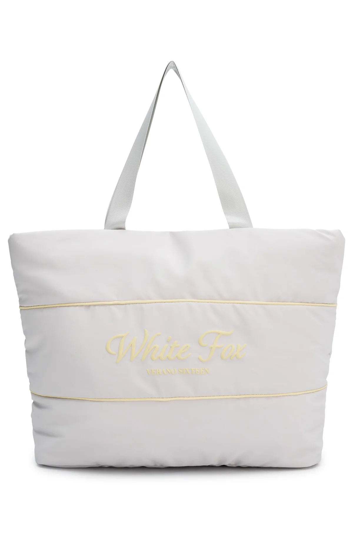 Verano Sixteen Magnolia Shoulder Bag Grey/Lemon