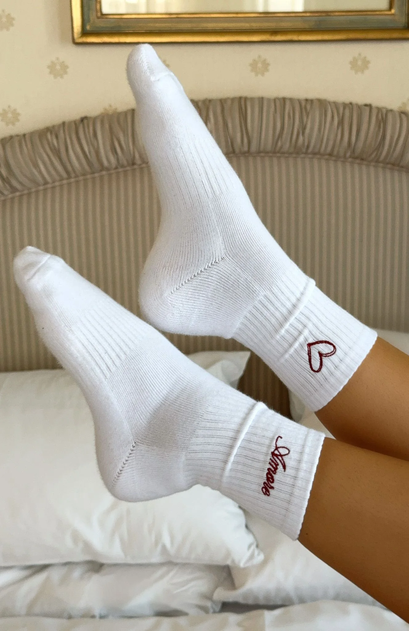 12727-amore-mio-socks-white-1.webp Amore Mio Socks White