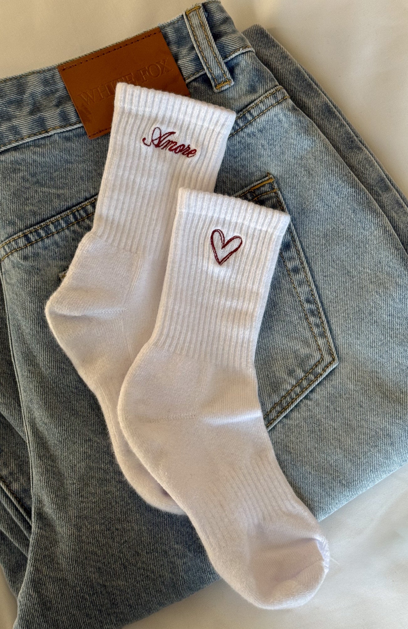 12727-amore-mio-socks-white-5.jpg Amore Mio Socks White