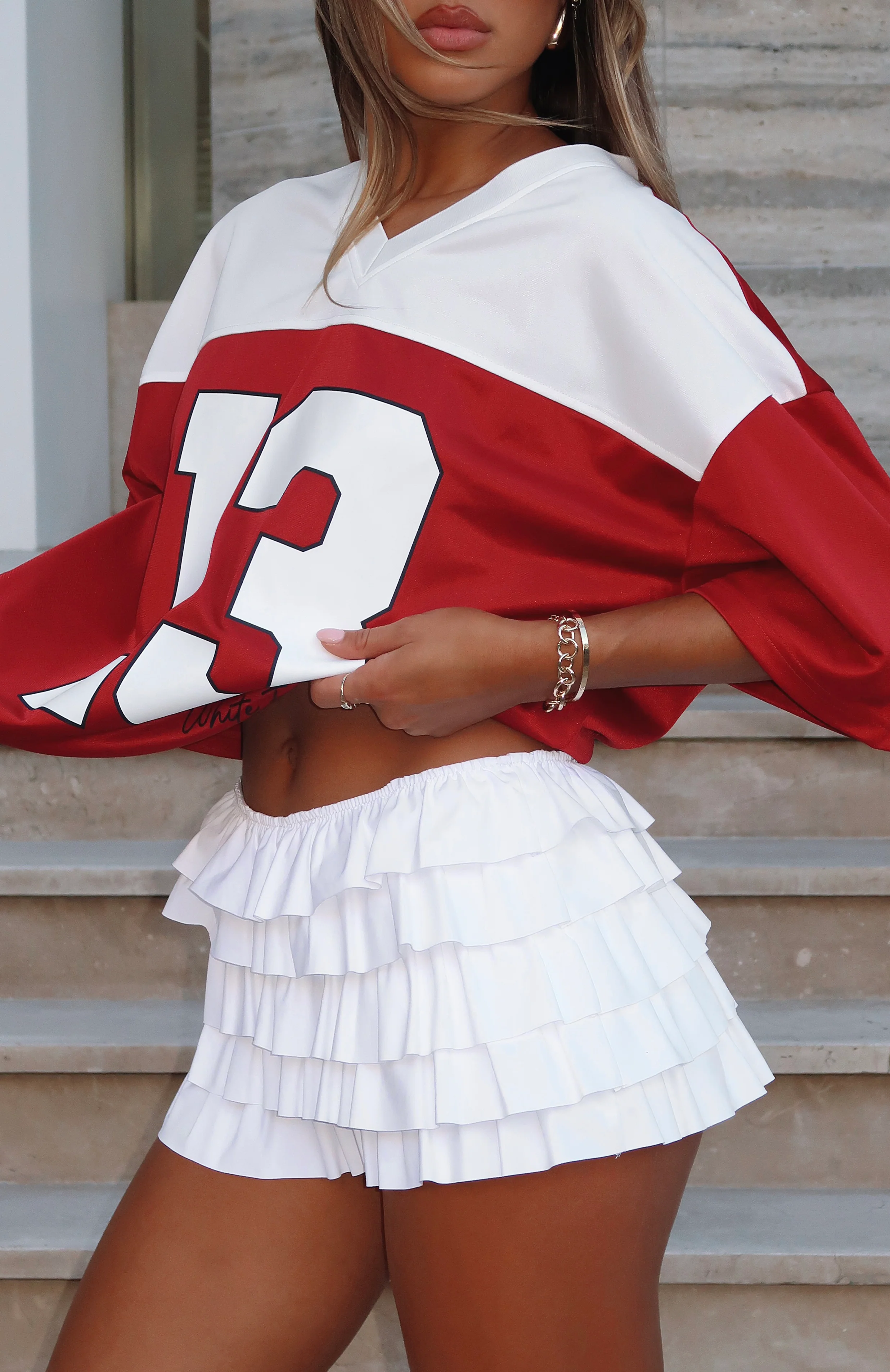 14920-adorable-thing-frill-skort-white-1.webp Adorable Thing Frill Skort White