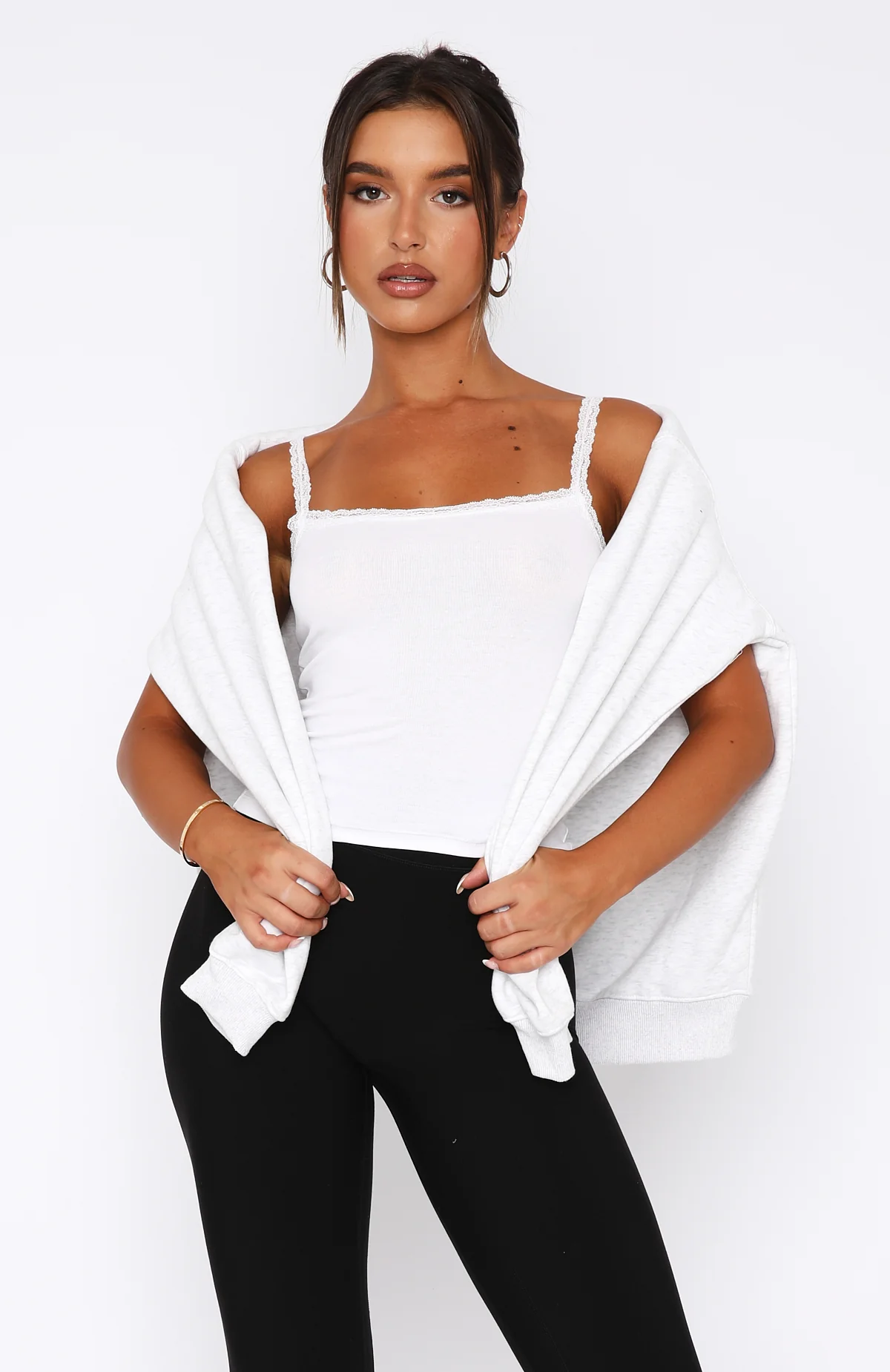 14970-after-midnight-lace-trim-cami-white-2.webp After Midnight Lace Trim Cami White