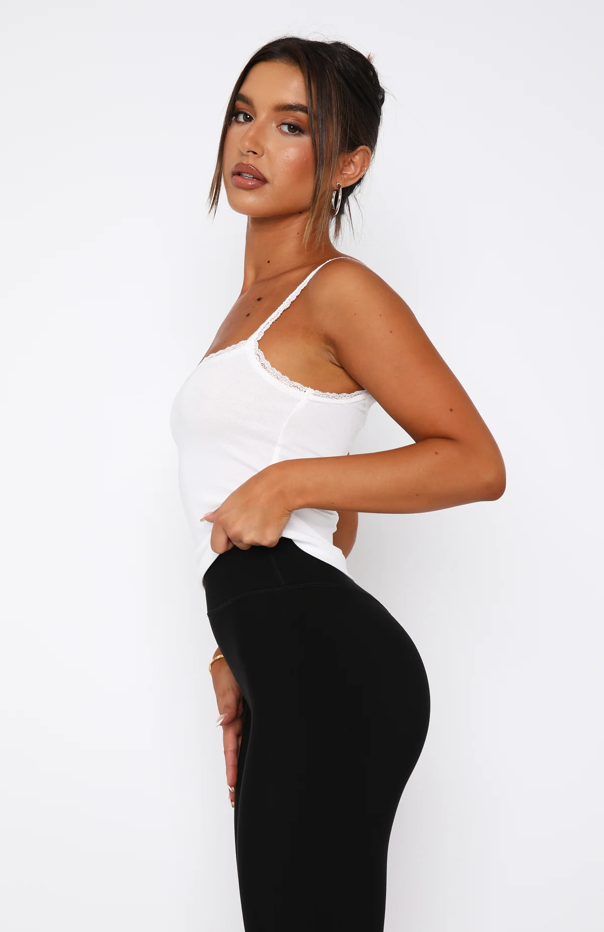 14970-after-midnight-lace-trim-cami-white-3.webp After Midnight Lace Trim Cami White