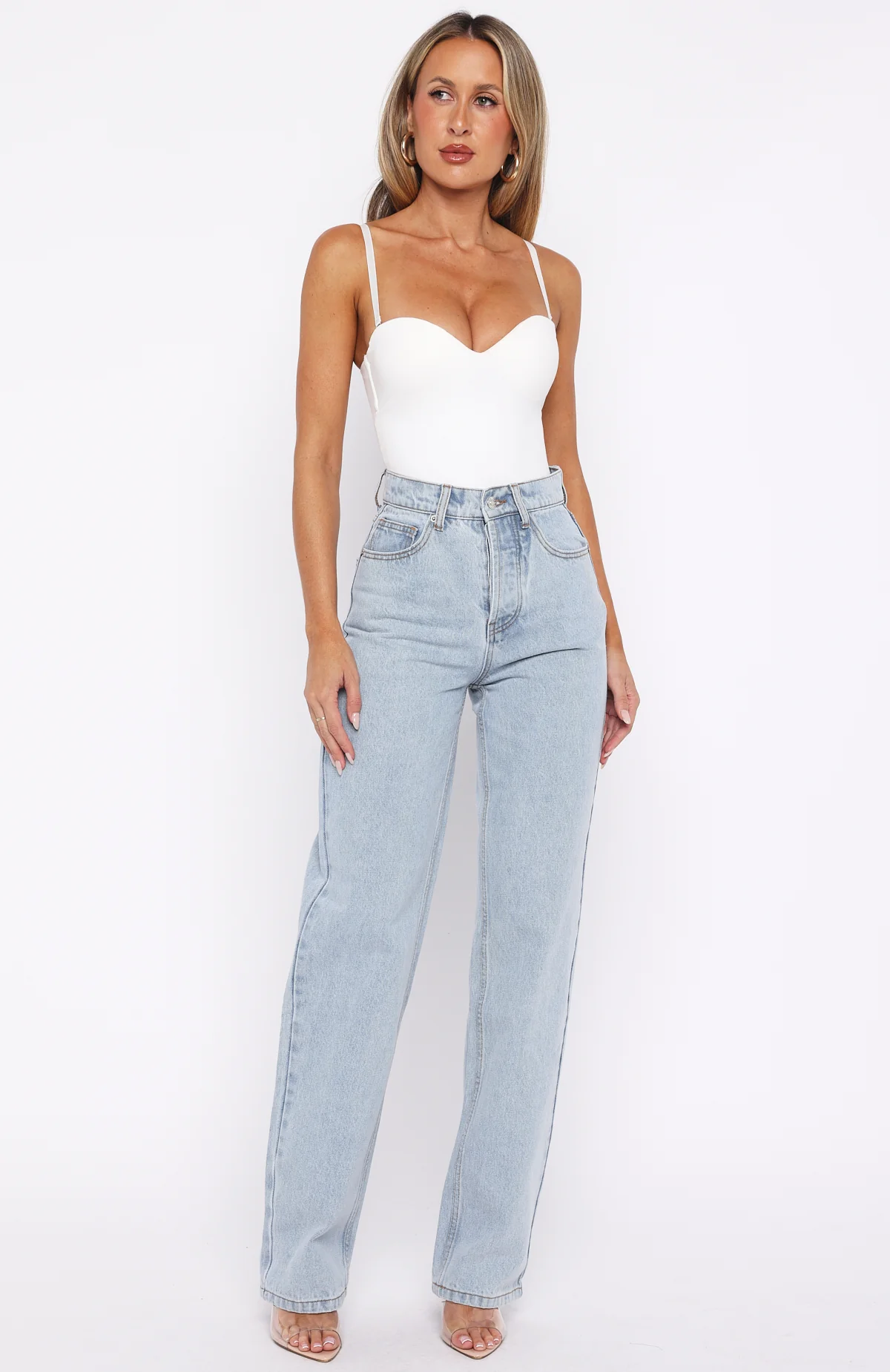 15442-always-with-me-high-rise-straight-leg-jeans-mid-blue-2.webp Always With Me High Rise Straight Leg Jeans Mid Blue