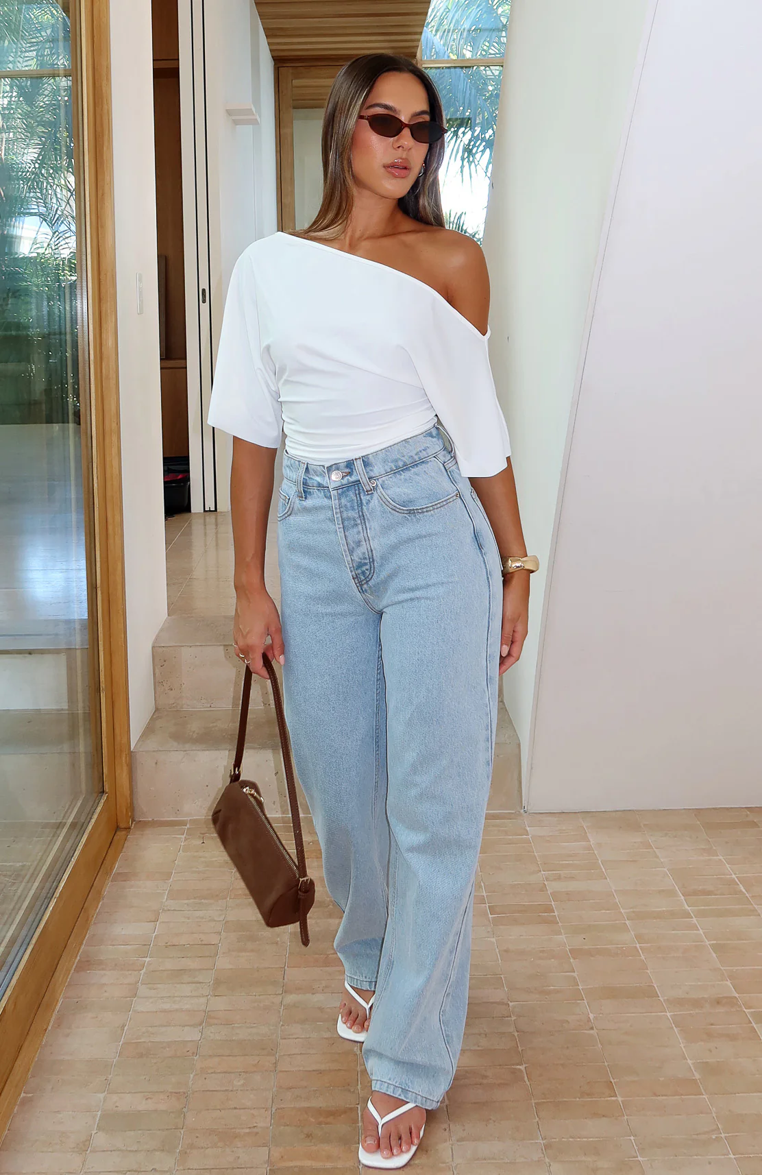 15442-always-with-me-high-rise-straight-leg-jeans-mid-blue-5.webp Always With Me High Rise Straight Leg Jeans Mid Blue