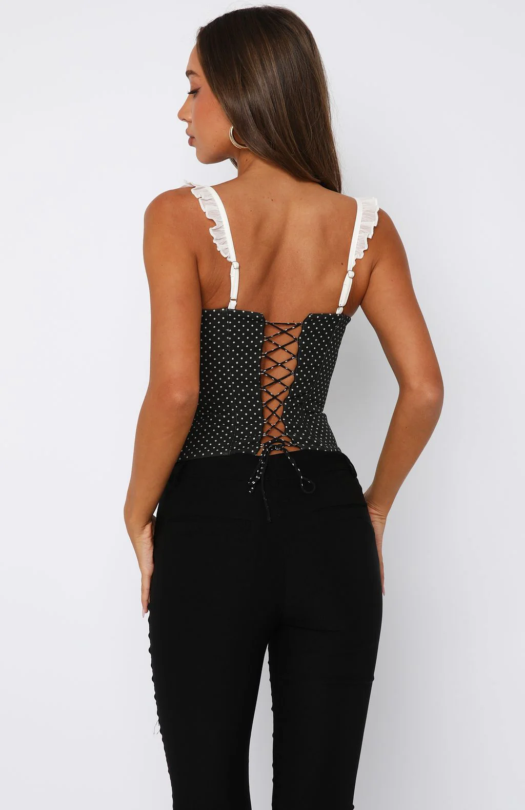 15657-angel-wings-bustier-ivory-polka-dot-4.webp Angel Wings Bustier Ivory/Polka Dot
