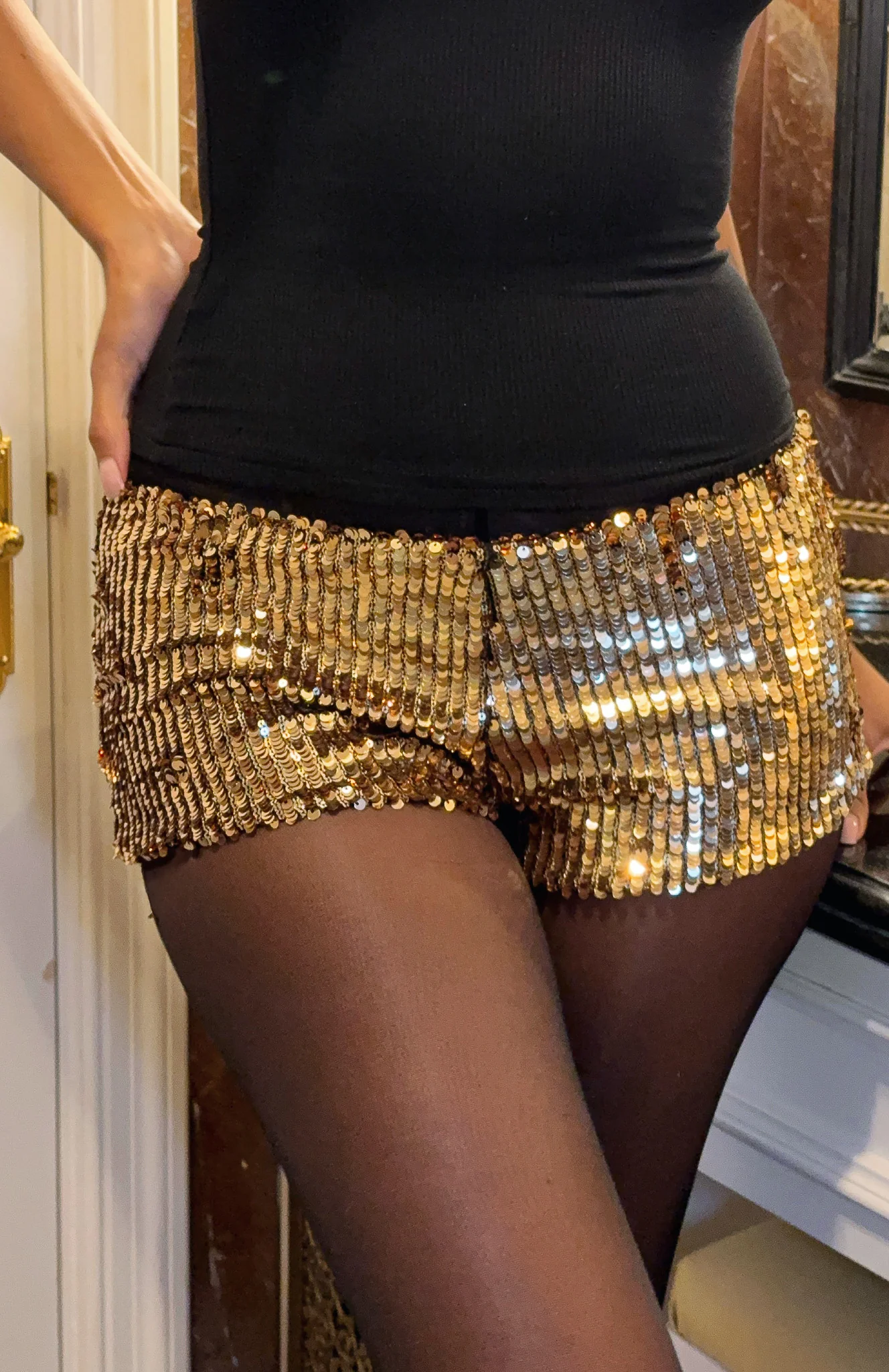 17171-bold-moves-sequin-shorts-gold-8.webp Bold Moves Sequin Shorts Gold