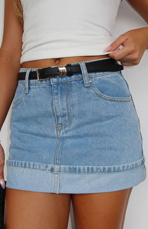 18749-charlotte-denim-mini-skirt-mid-blue-6.webp Charlotte Denim Mini Skirt Mid Blue