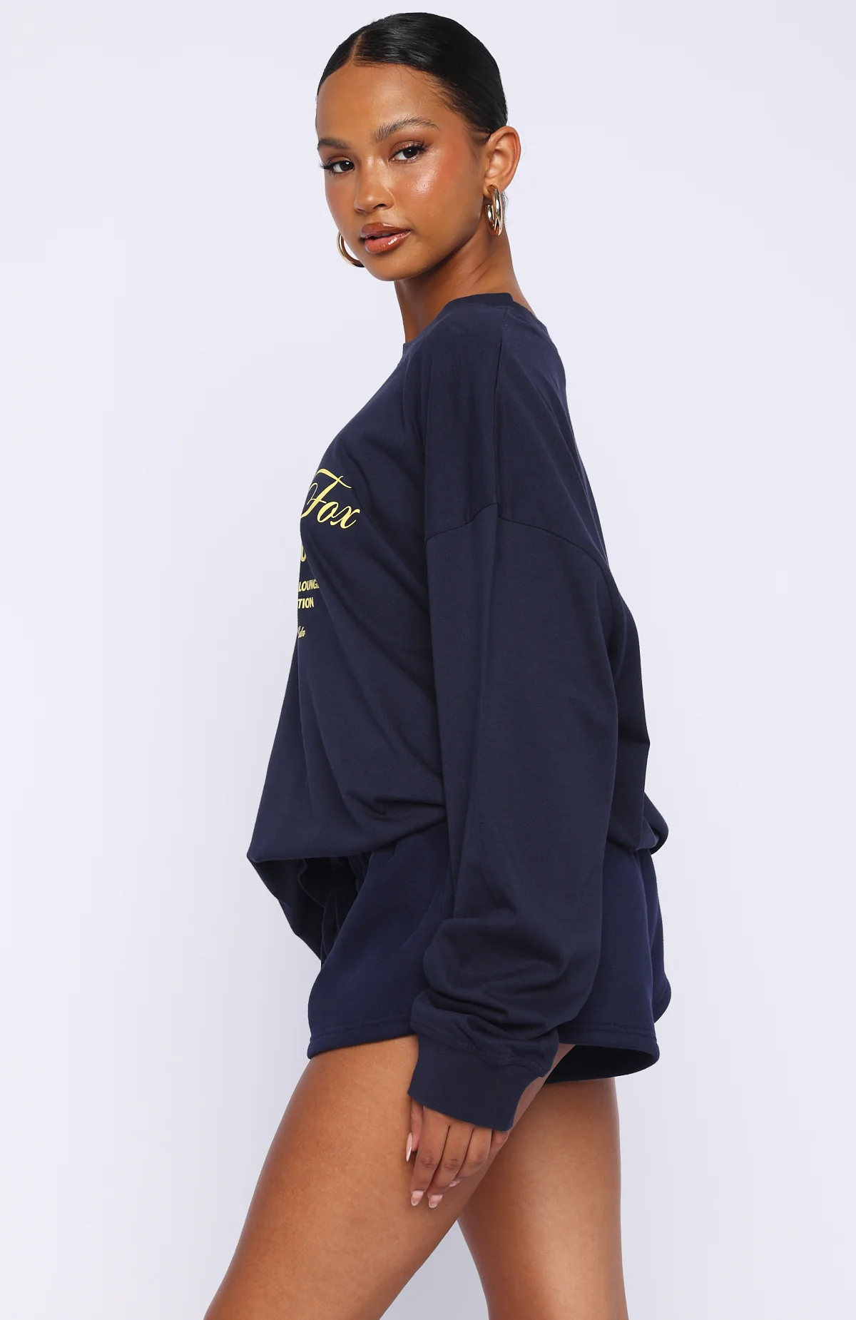 Closer To You Long Sleeve Tee Navy