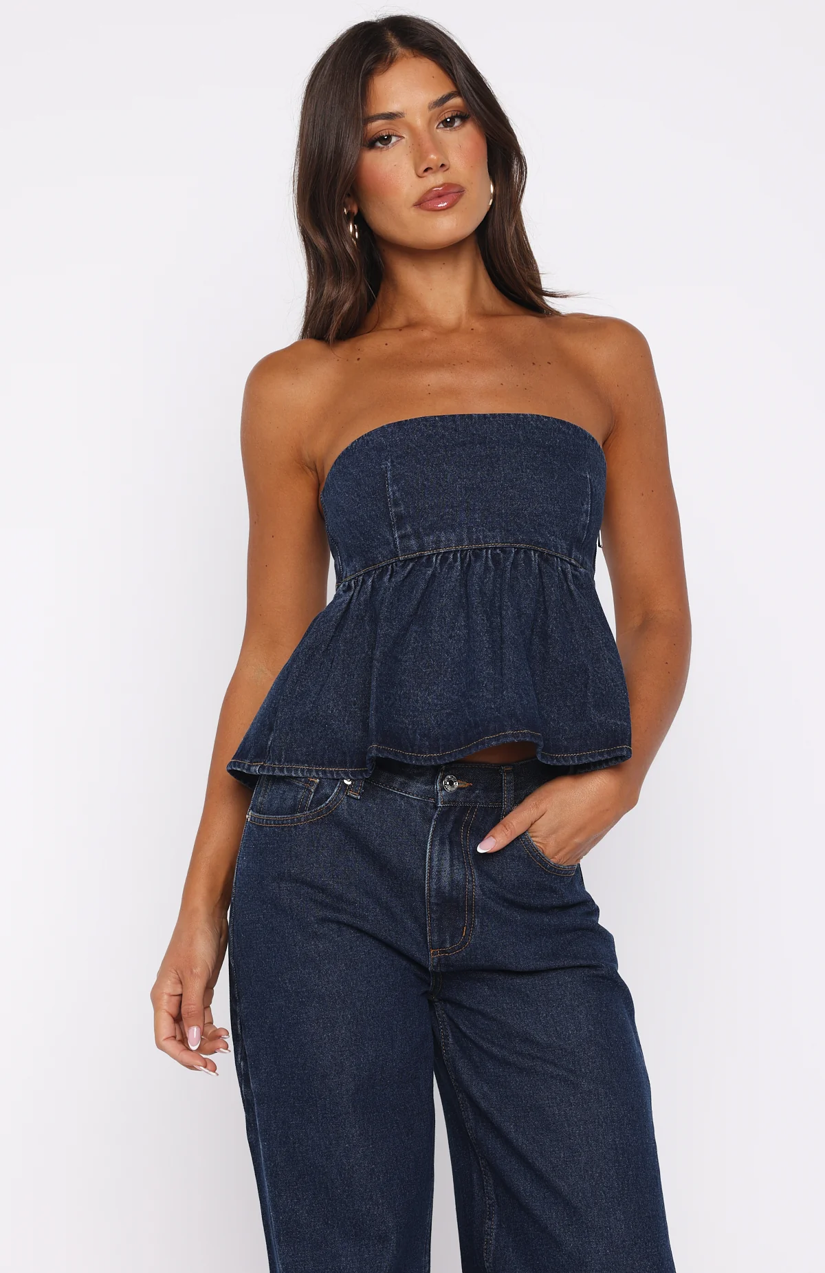 20537-dedicated-to-growth-denim-top-dark-blue-2.webp Dedicated To Growth Denim Top Dark Blue