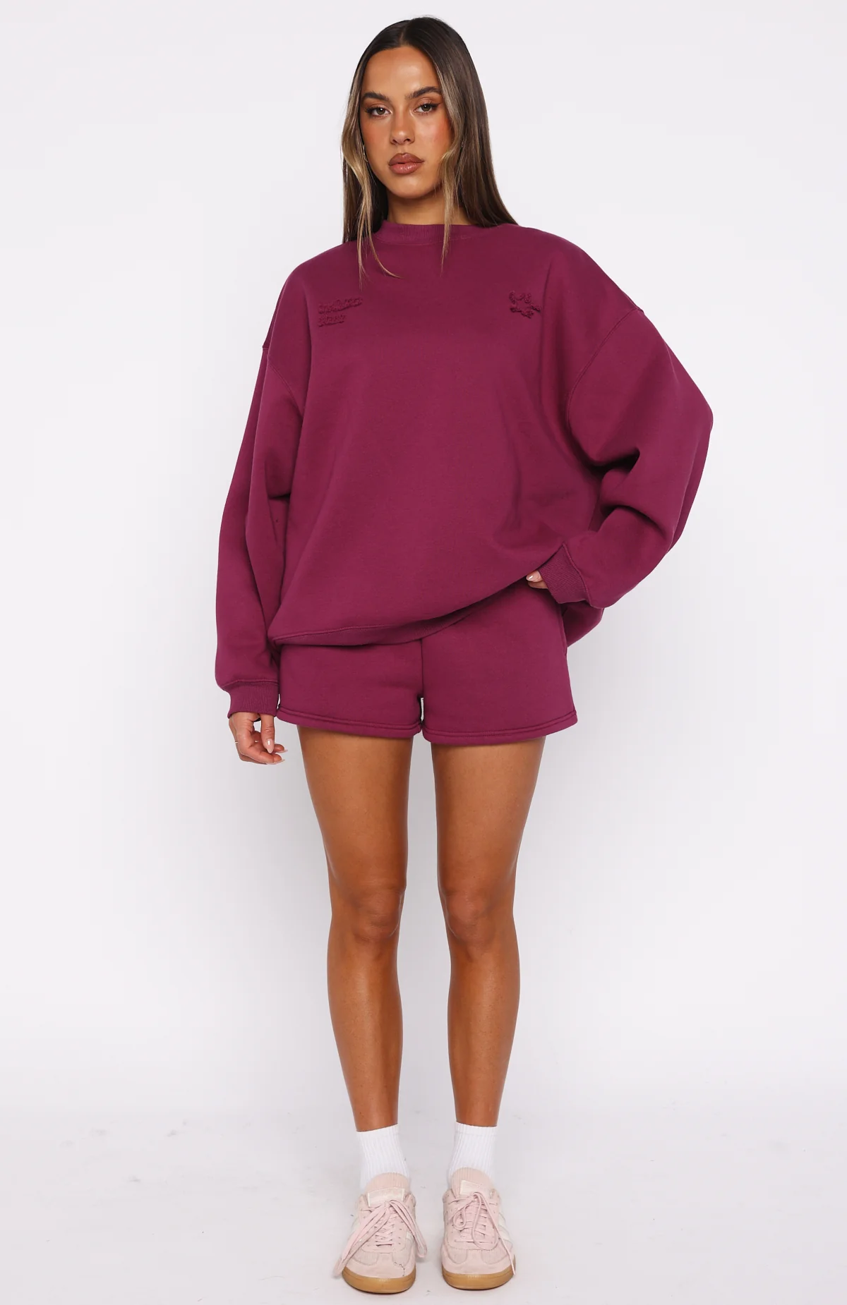23027-from-the-archives-lexi-lounge-shorts-berry-5.webp From The Archives Lexi Lounge Shorts Berry