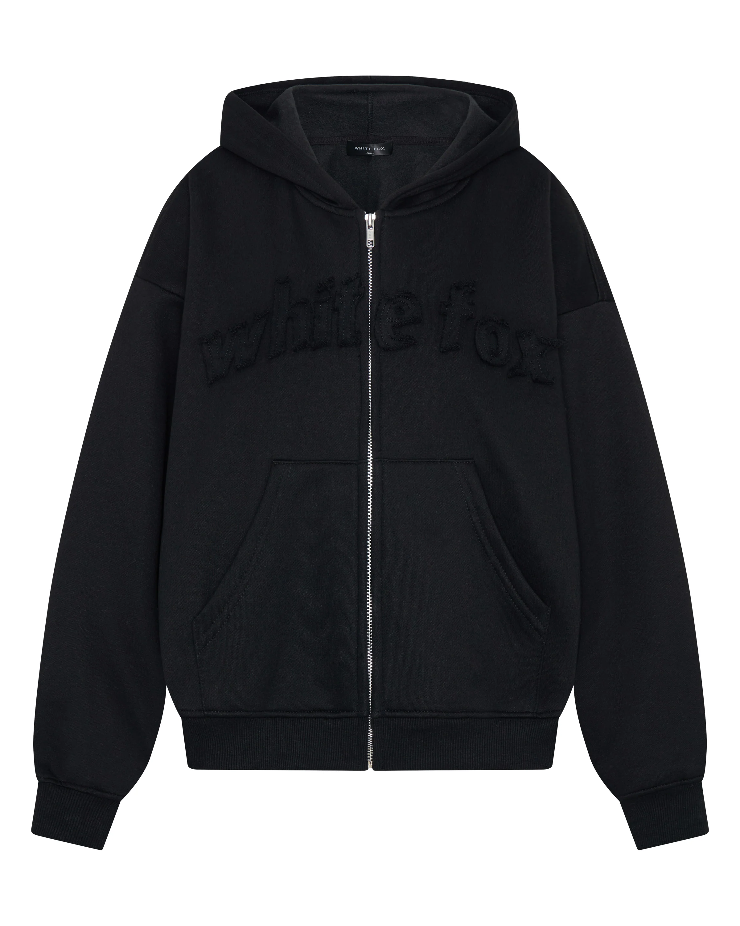 3149-from-the-archives-lexi-boxy-zip-front-hoodie-black-6.webp From The Archives Lexi Boxy Zip Front Hoodie Black