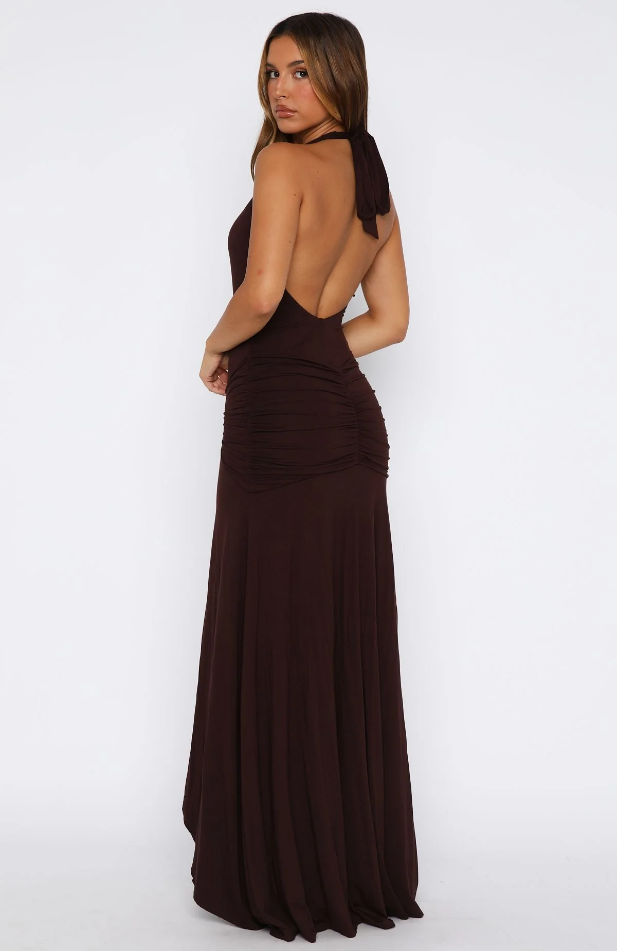 3500-grande-dame-maxi-dress-chocolate-4.webp Grande Dame Maxi Dress Chocolate