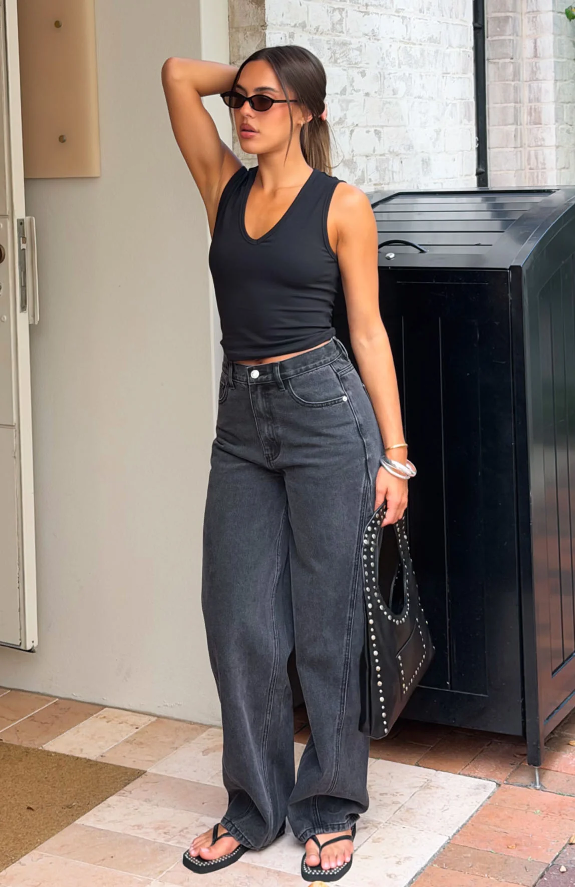 4276-kiara-high-rise-barrel-leg-jeans-black-acid-1.webp Kiara High Rise Barrel Leg Jeans Black Acid