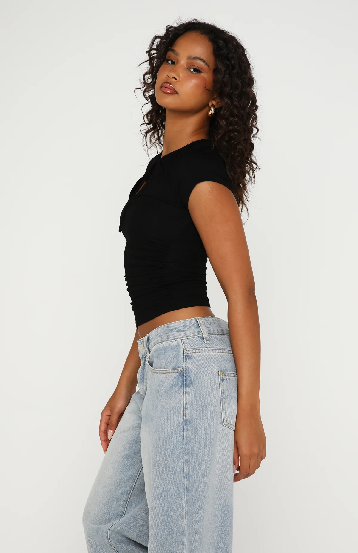 Love Is The Answer Top Black