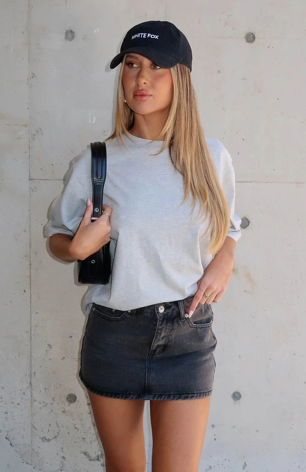 5949-press-reset-denim-mini-skirt-washed-black-1.webp Press Reset Denim Mini Skirt Washed Black
