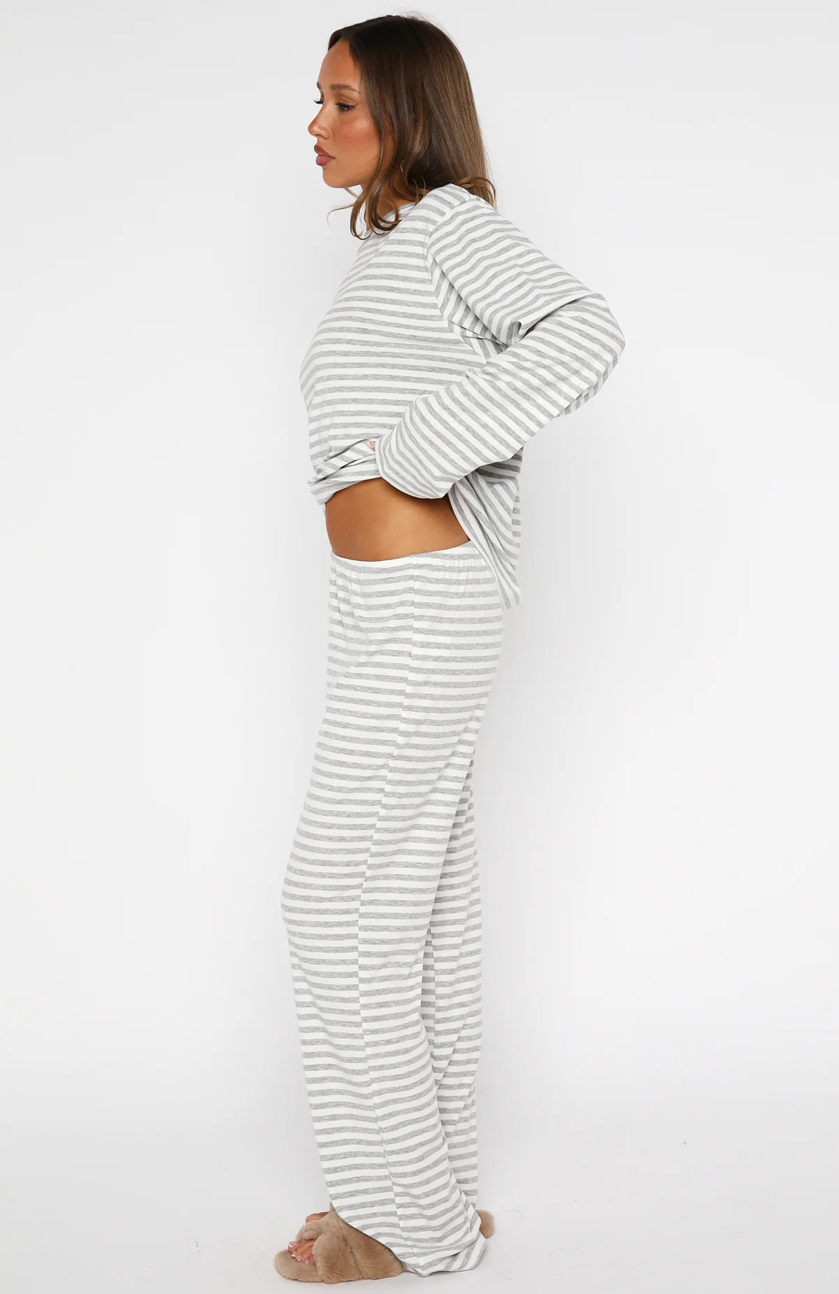 6561-slow-life-pyjama-pants-grey-white-stripe-4.webp Slow Life Pyjama Pants Grey/White Stripe