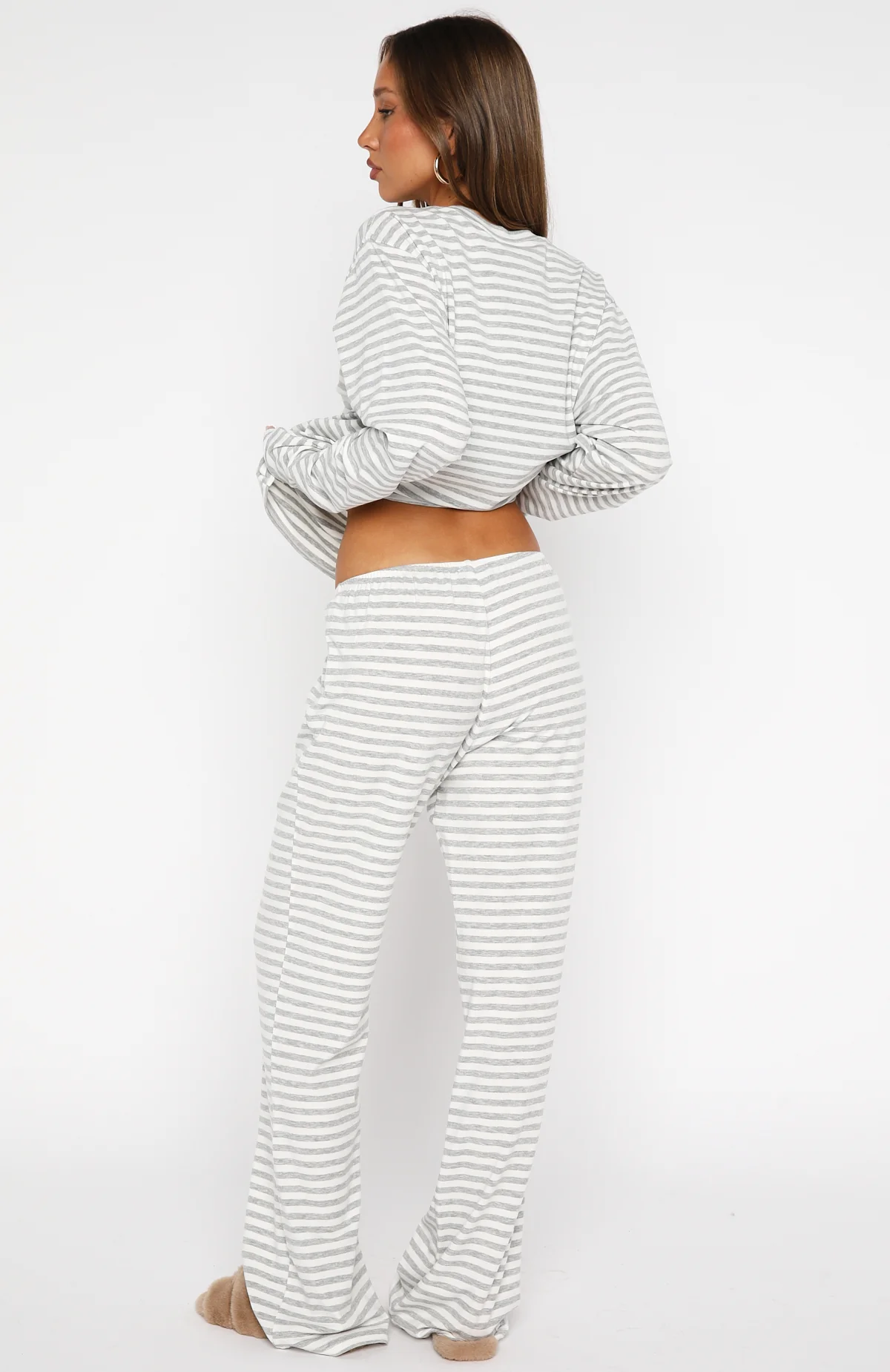 6561-slow-life-pyjama-pants-grey-white-stripe-5.webp Slow Life Pyjama Pants Grey/White Stripe