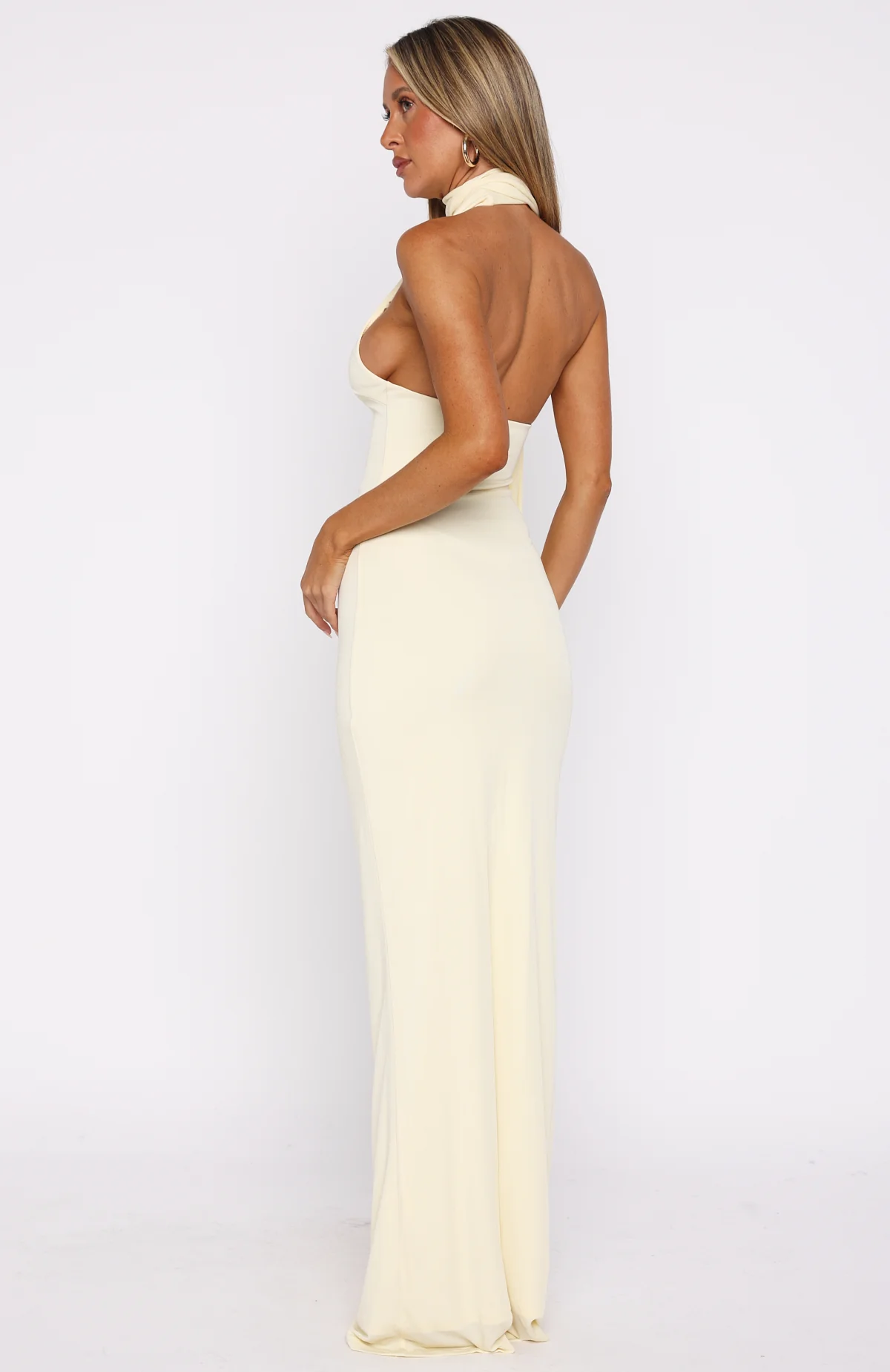 7131-sugar-high-maxi-dress-lemon-4.webp Sugar High Maxi Dress Lemon